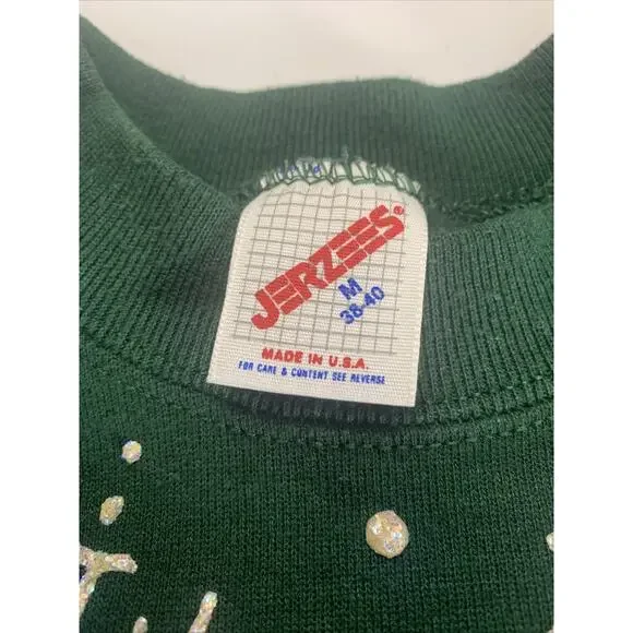 jerzees sweatshirt made in usa vintage I’ve Been Mistletoed - Picture 3 of 11